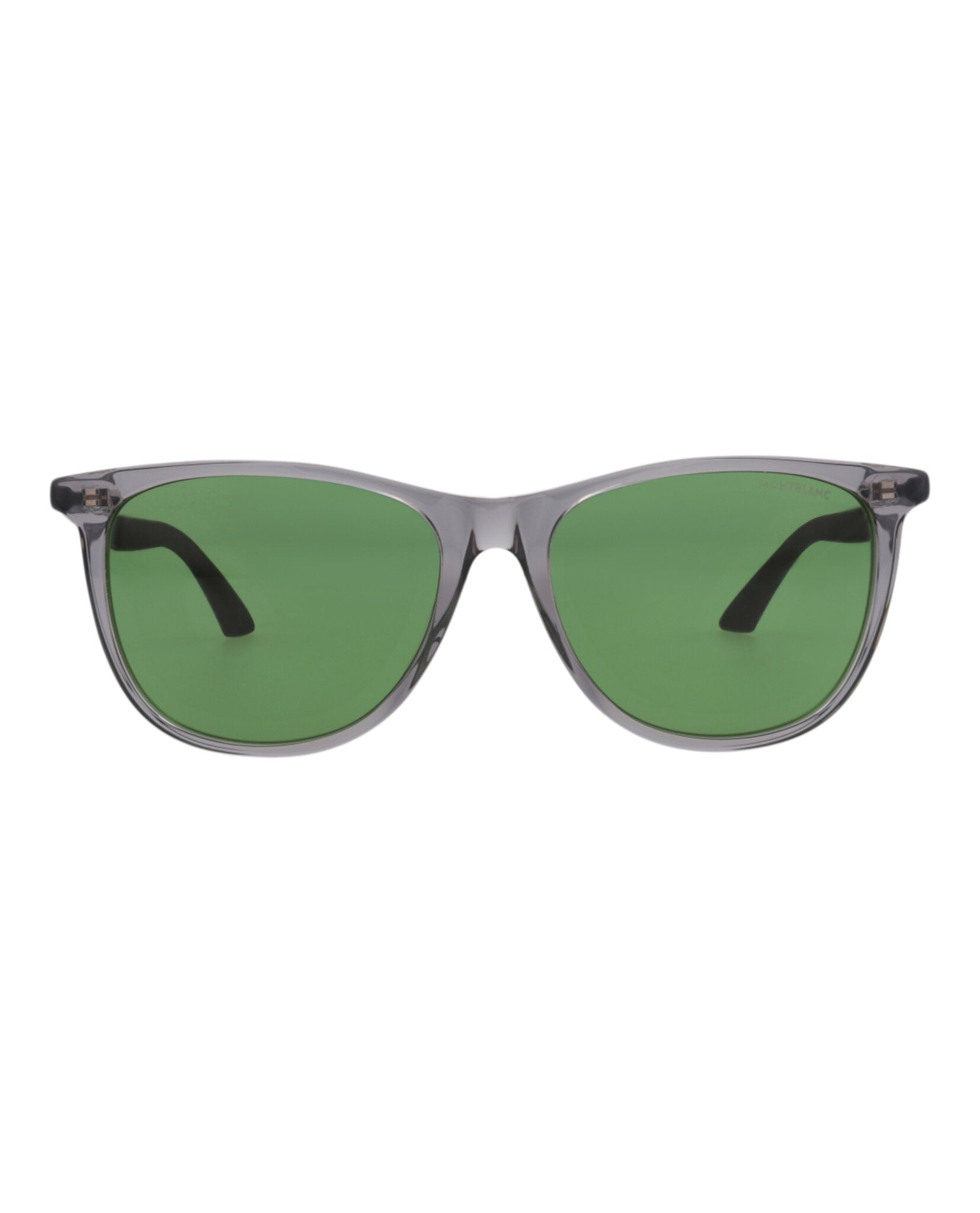 Montblanc Mens Square/Rectangle Grey Black Green Fashion Designer Eyewear