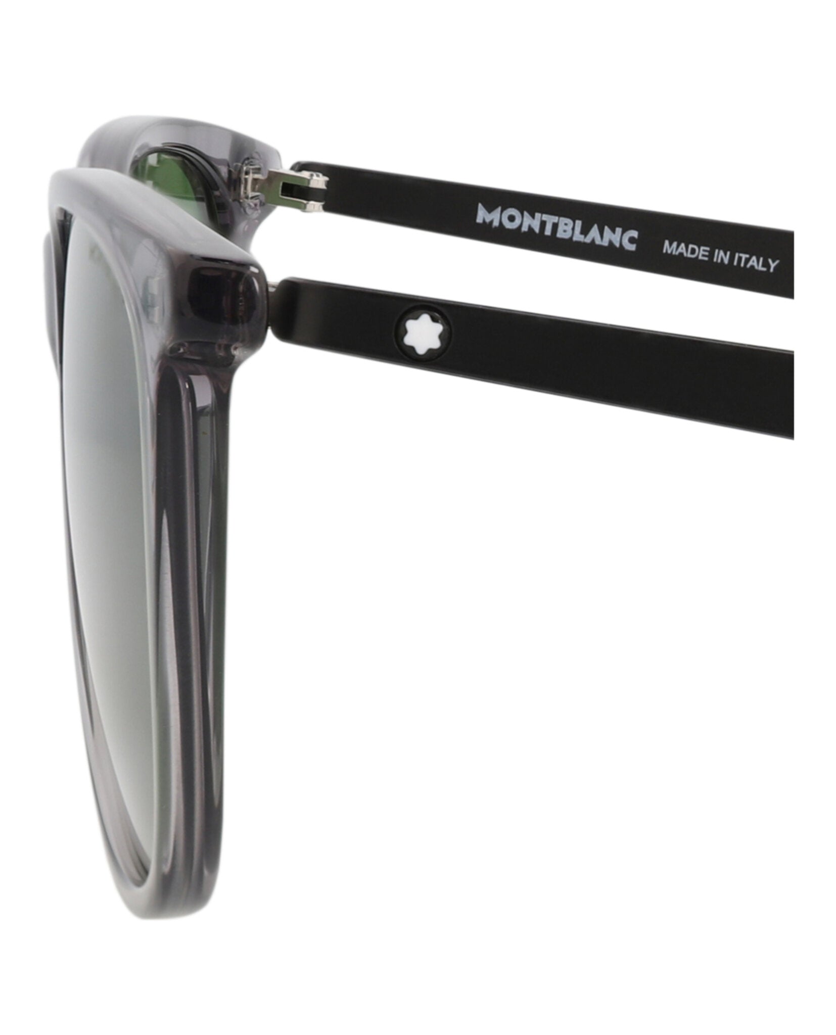 Montblanc Mens Square/Rectangle Grey Black Green Fashion Designer Eyewear