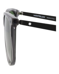 Montblanc Mens Square/Rectangle Grey Black Green Fashion Designer Eyewear