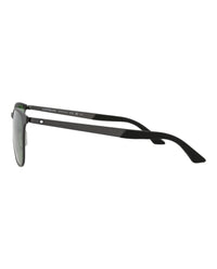 Montblanc Mens Square/Rectangle Ruthenium Ruthenium Green Fashion Designer Eyewear