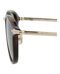 Montblanc Montblanc Mens Round/Oval Havana Gold Green Fashion Designer Eyewear