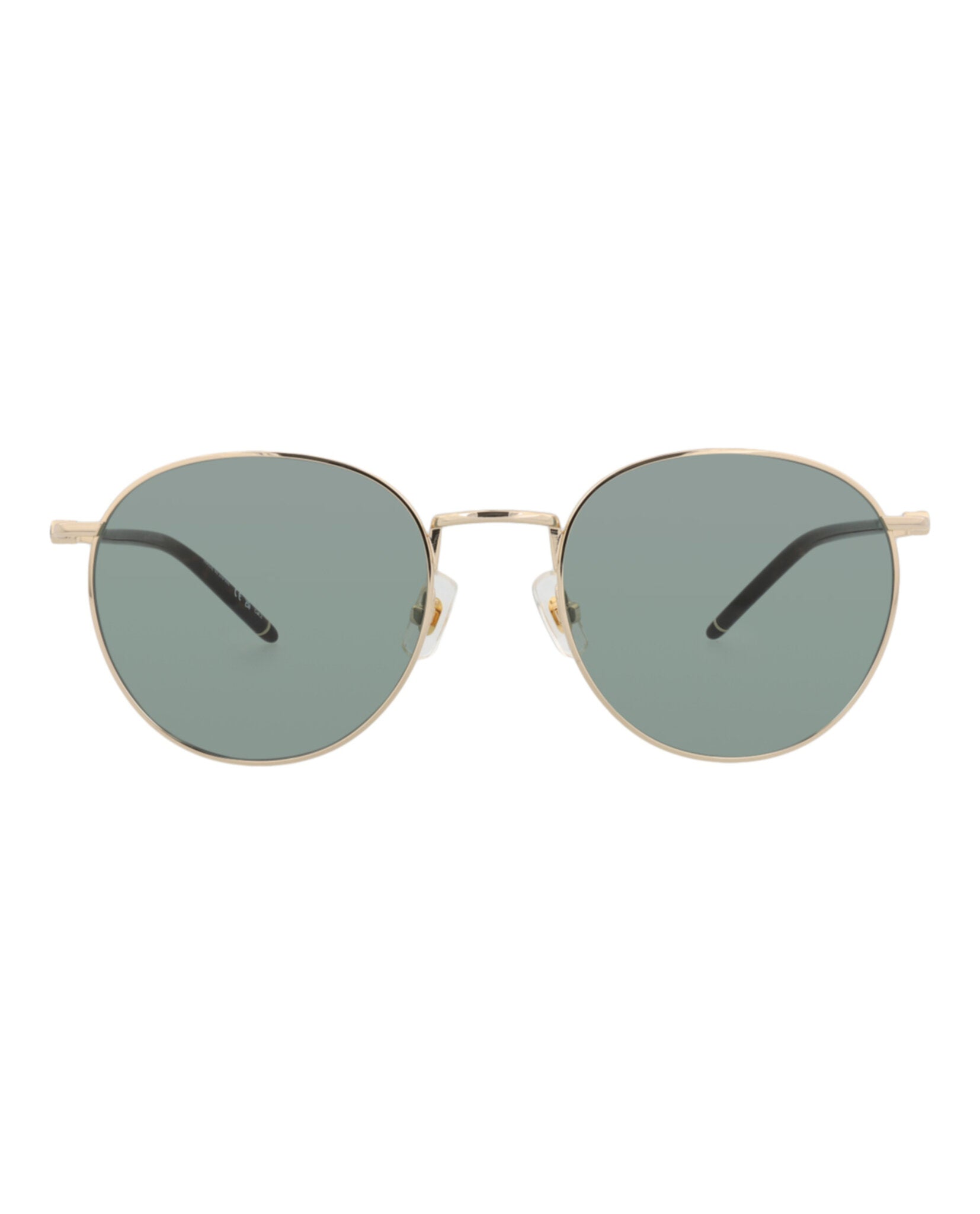 Montblanc Mens Round/Oval Gold Havana Green Fashion Designer Eyewear