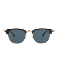 Montblanc Montblanc Mens Square/Rectangle Grey Gold Blue Fashion Designer Eyewear