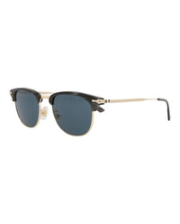 Montblanc Montblanc Mens Square/Rectangle Grey Gold Blue Fashion Designer Eyewear