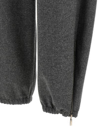 Brunello Cucinelli Women Grey 'Loose Cargo' Pants