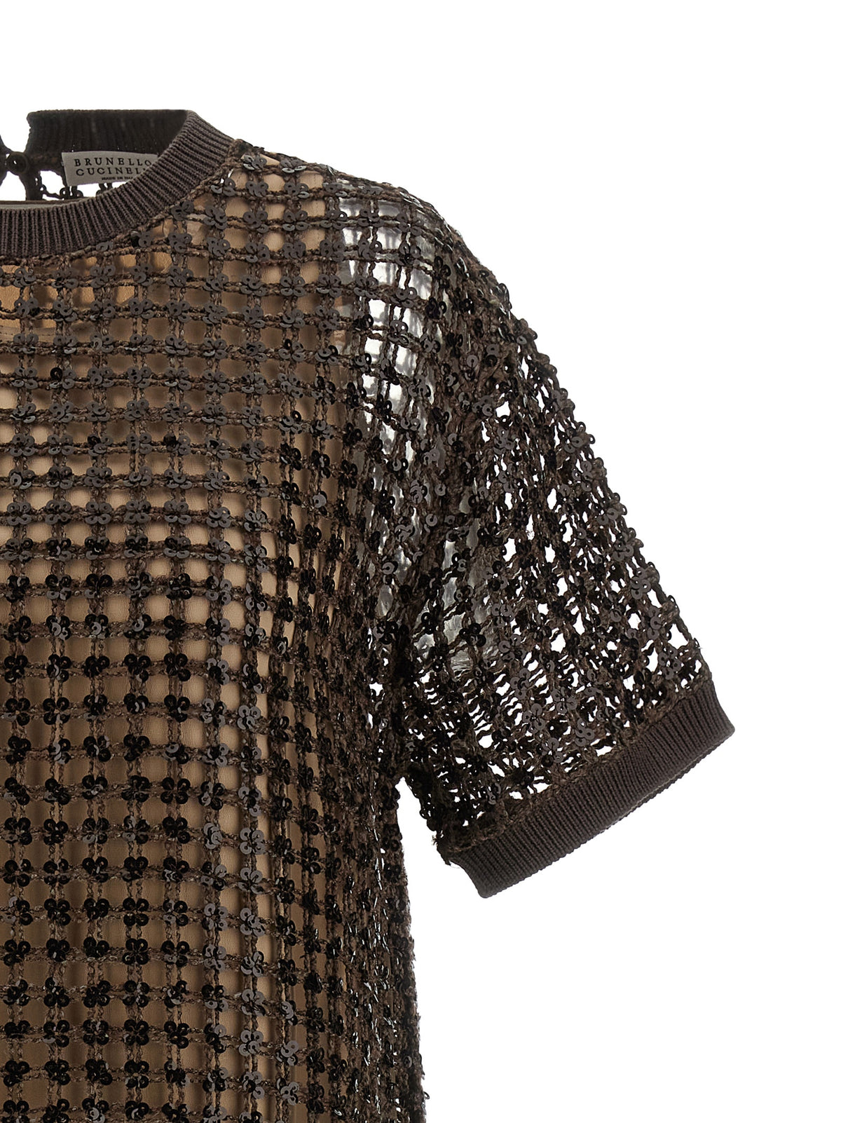 BRUNELLO CUCINELLI Brunello Cucinelli Women Sequin Mesh Dress