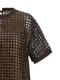 BRUNELLO CUCINELLI Brunello Cucinelli Women Sequin Mesh Dress