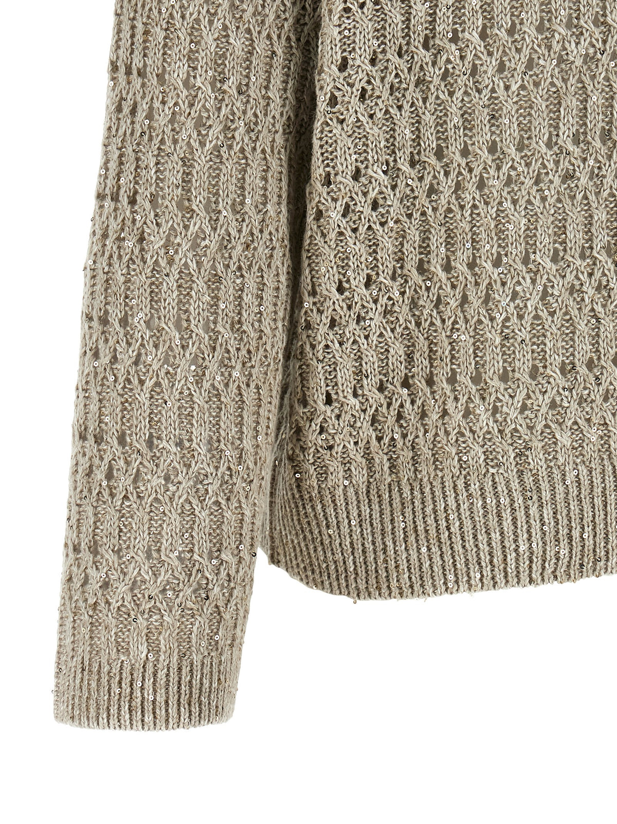 Brunello Cucinelli Women 'Dazzling Braids' Sweater