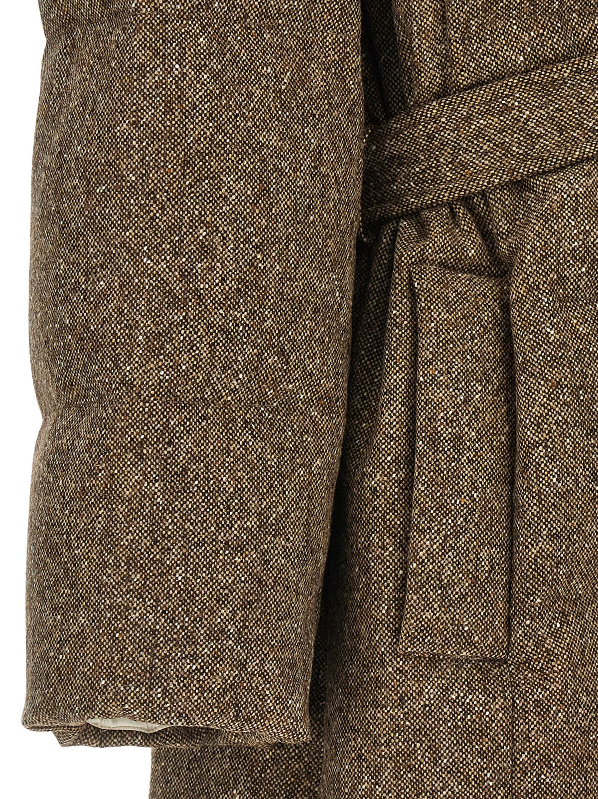 Brunello Cucinelli Women 'Shiny Zipper Pull' Down Jacket