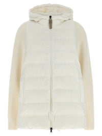 Brunello Cucinelli Women 'Shiny Zipper Pull' Down Jacket