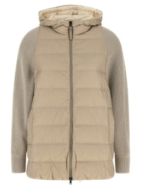 Brunello Cucinelli Women 'Shiny Zipper Pull' Down Jacket