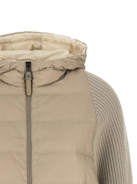 Brunello Cucinelli Women 'Shiny Zipper Pull' Down Jacket