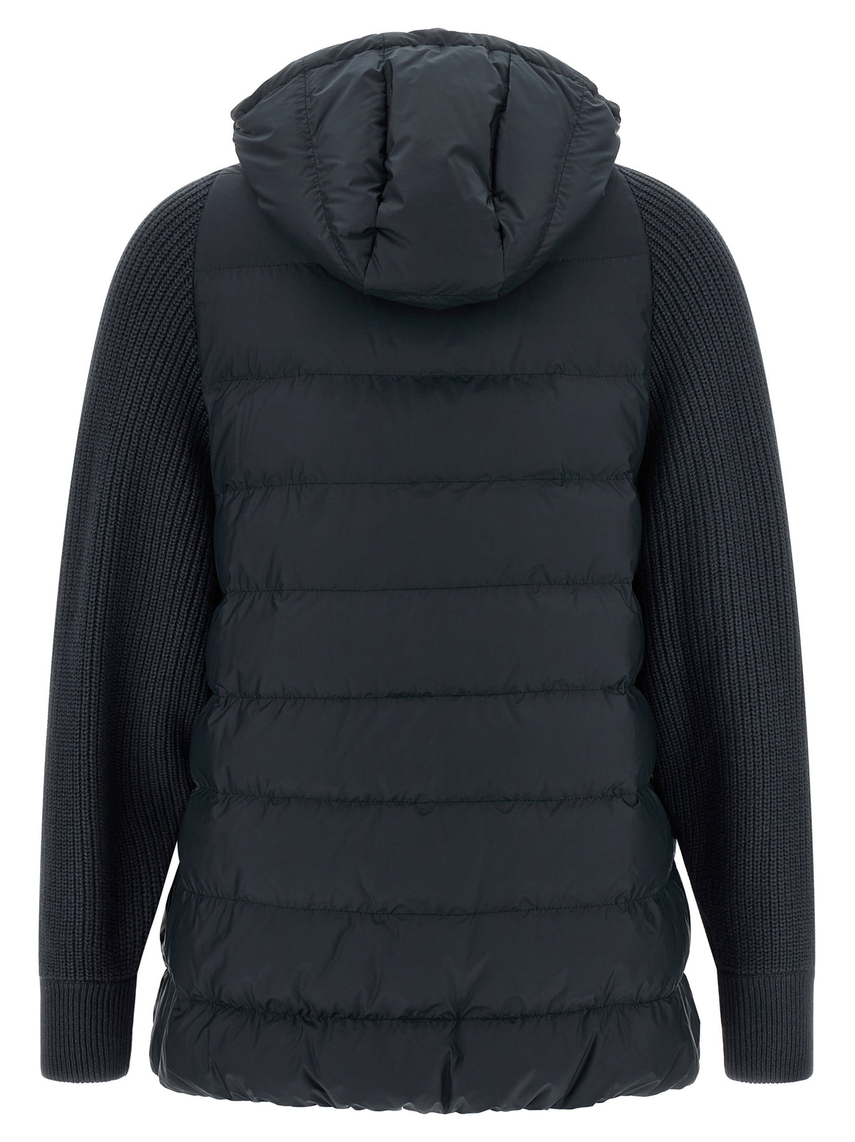 Brunello Cucinelli Women 'Shiny Zipper Pull' Down Jacket