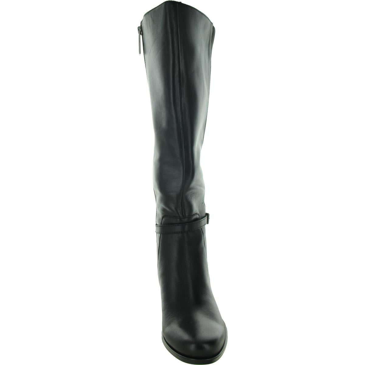 Kalina Womens Extra Wide Calf Leather Knee-High Boots