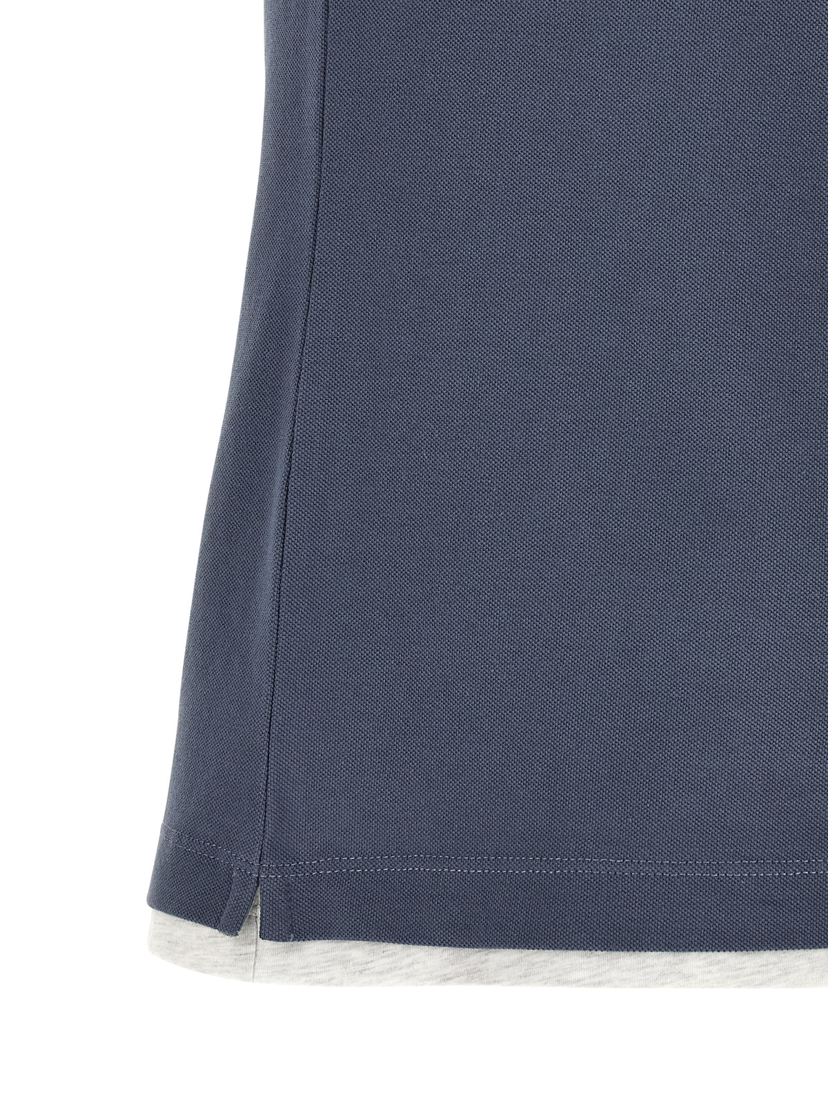 BRUNELLO CUCINELLI Brunello Cucinelli Men Double Layer Polo Shirt