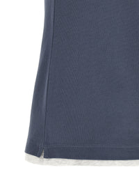 BRUNELLO CUCINELLI Brunello Cucinelli Men Double Layer Polo Shirt