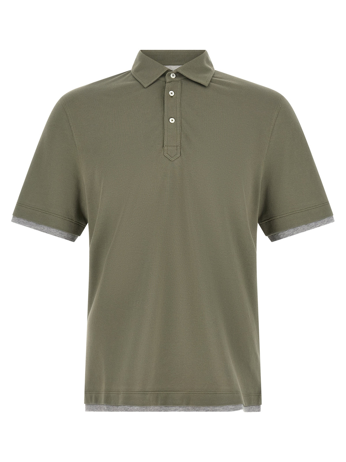 BRUNELLO CUCINELLI Brunello Cucinelli Men 'Faux Layering' Polo Shirt