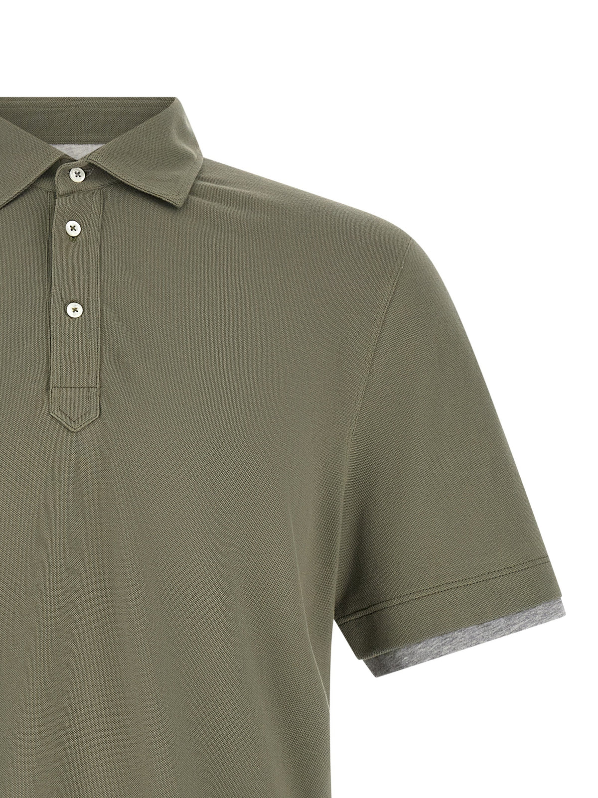 BRUNELLO CUCINELLI Brunello Cucinelli Men 'Faux Layering' Polo Shirt