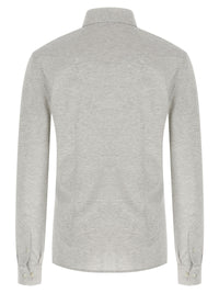 BRUNELLO CUCINELLI Brunello Cucinelli Men Piqué Cotton Shirt