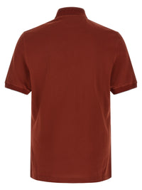 Brunello Cucinelli Men Logo Embroidery Polo Shirt