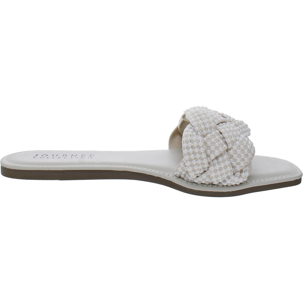 Womens Warm Dressy Slide Sandals