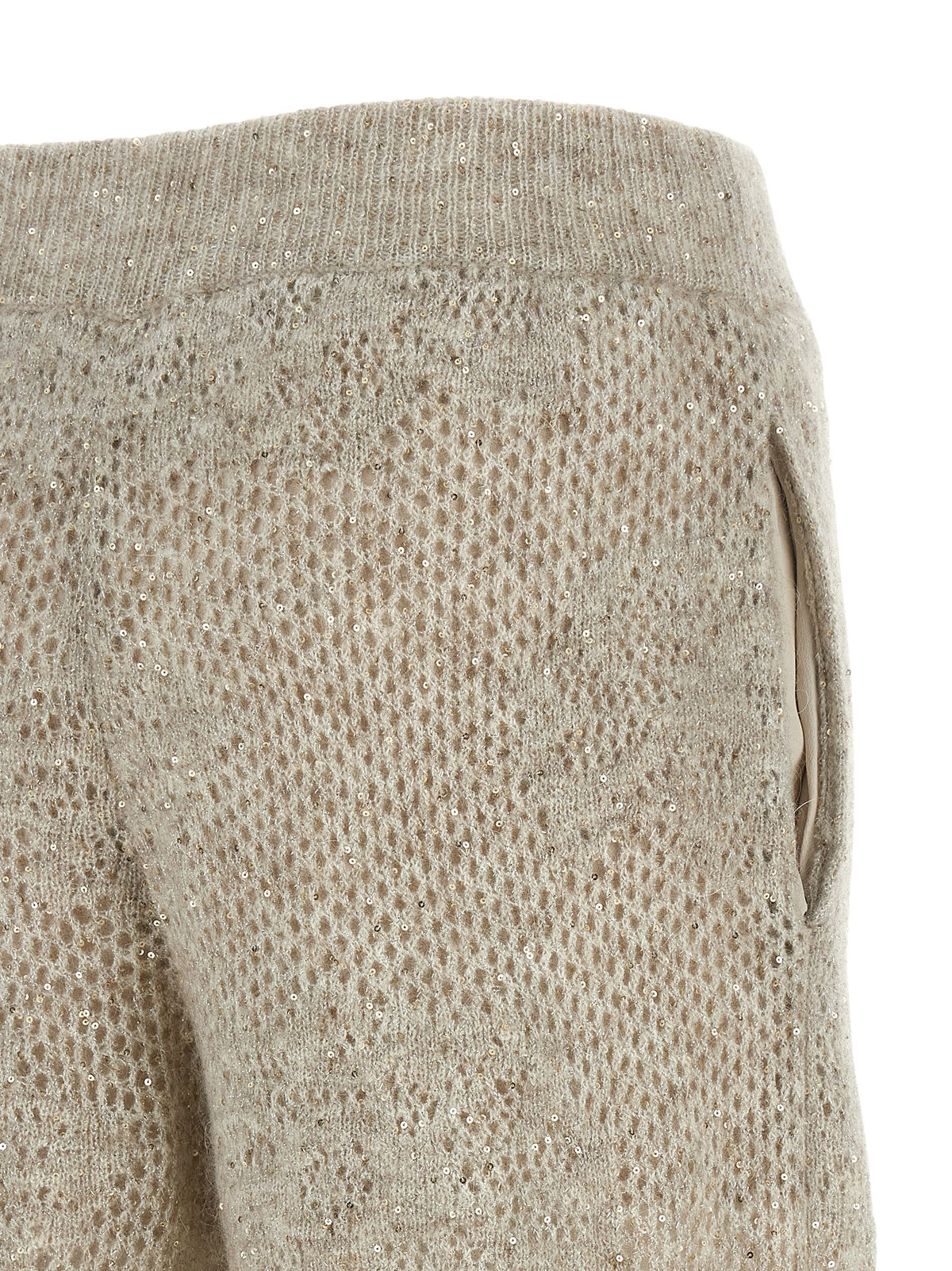 BRUNELLO CUCINELLI Brunello Cucinelli Women 'Dazzling Abstact Leaf' Pants