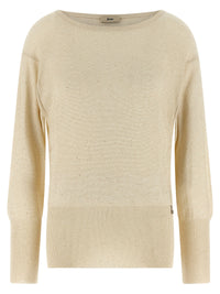Herno Women Lamé And Sequin Yarn Sweater
