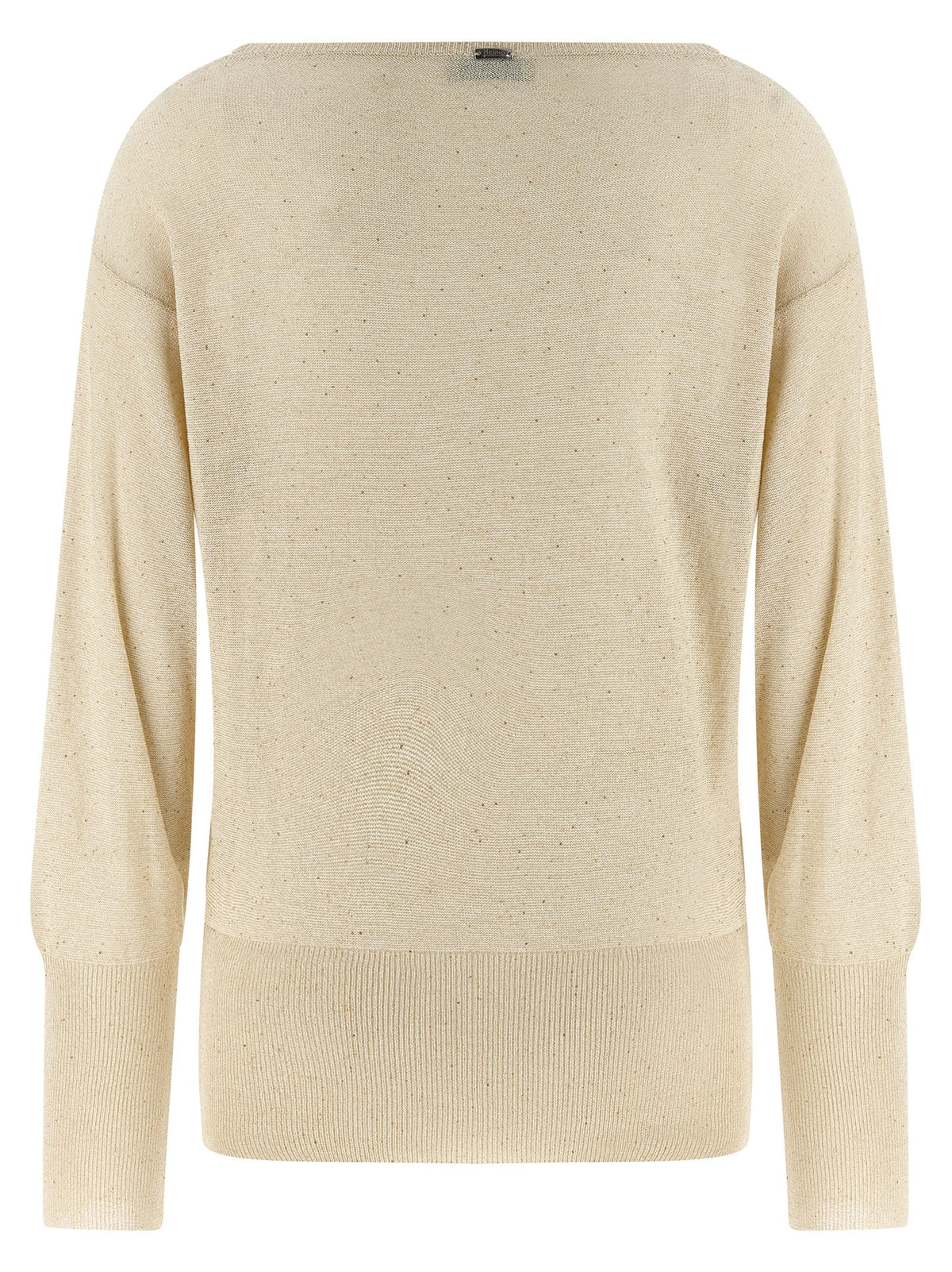Herno Women Lamé And Sequin Yarn Sweater
