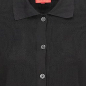ISAIA Isaia Womens Black Shirt