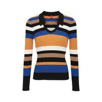 ISAIA Isaia Womens Blue Shirt