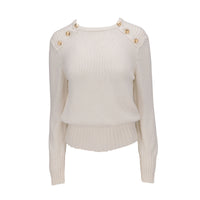 ISAIA Isaia Womens White Cardigan