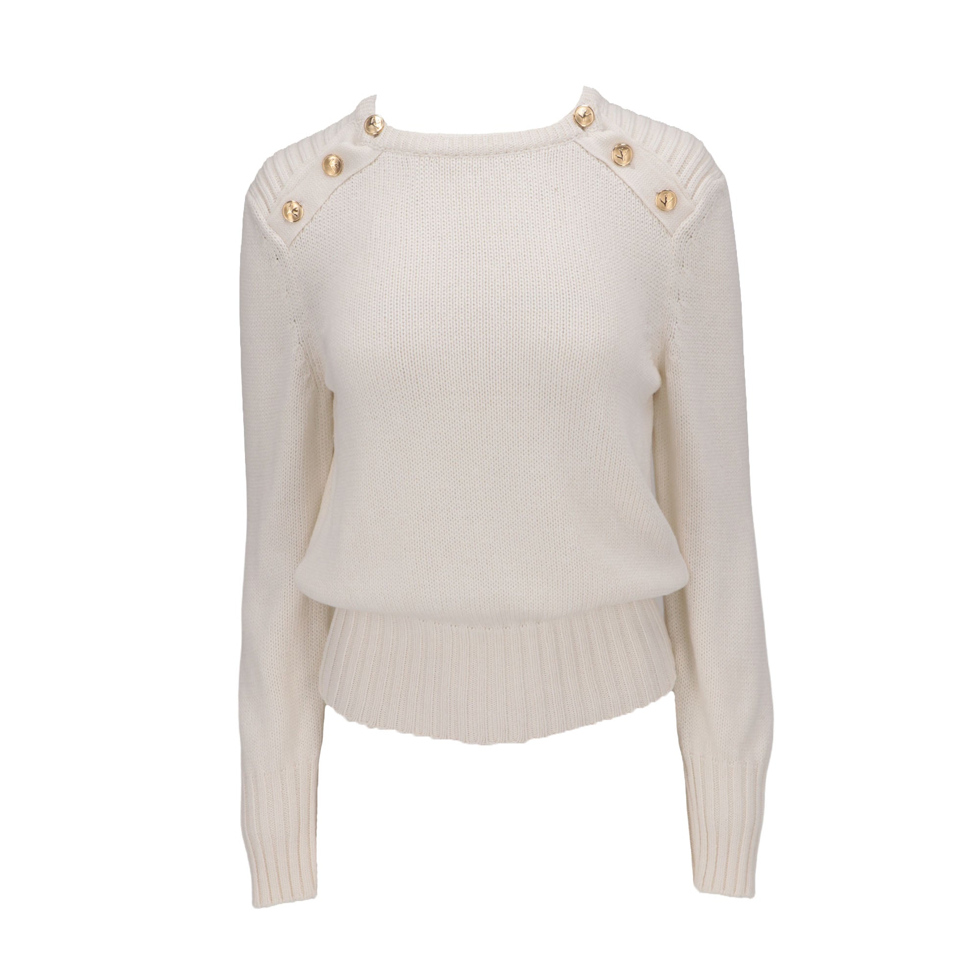 ISAIA Isaia Womens White Cardigan