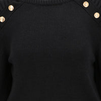 ISAIA Isaia Womens Black Cardigan
