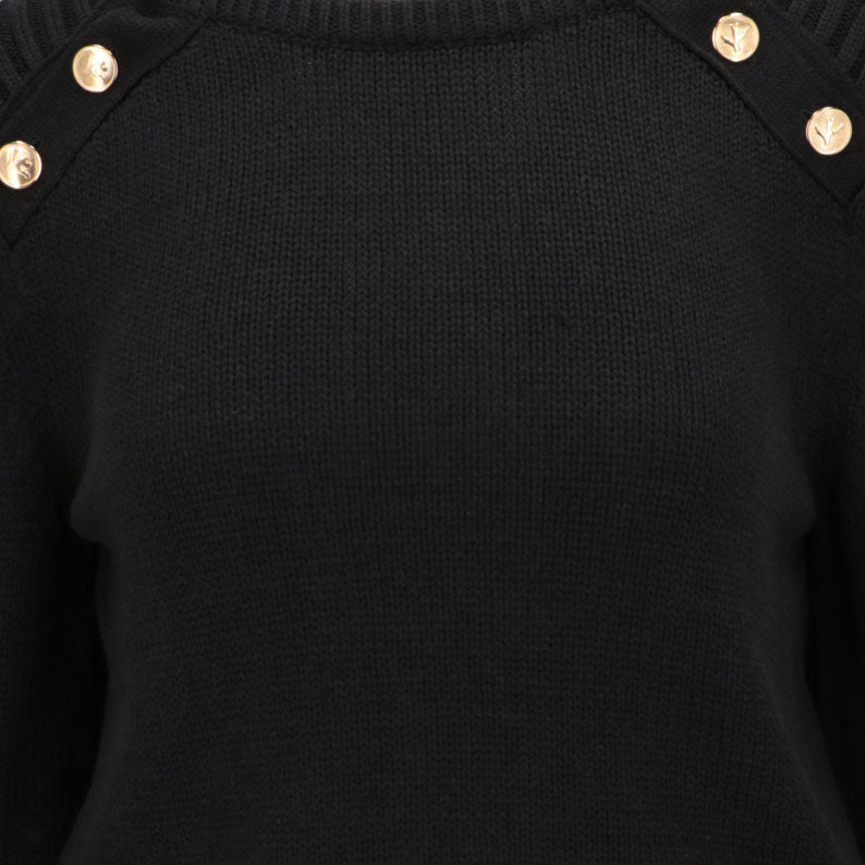 ISAIA Isaia Womens Black Cardigan