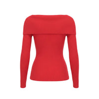 ISAIA Isaia Womens Red Sweater