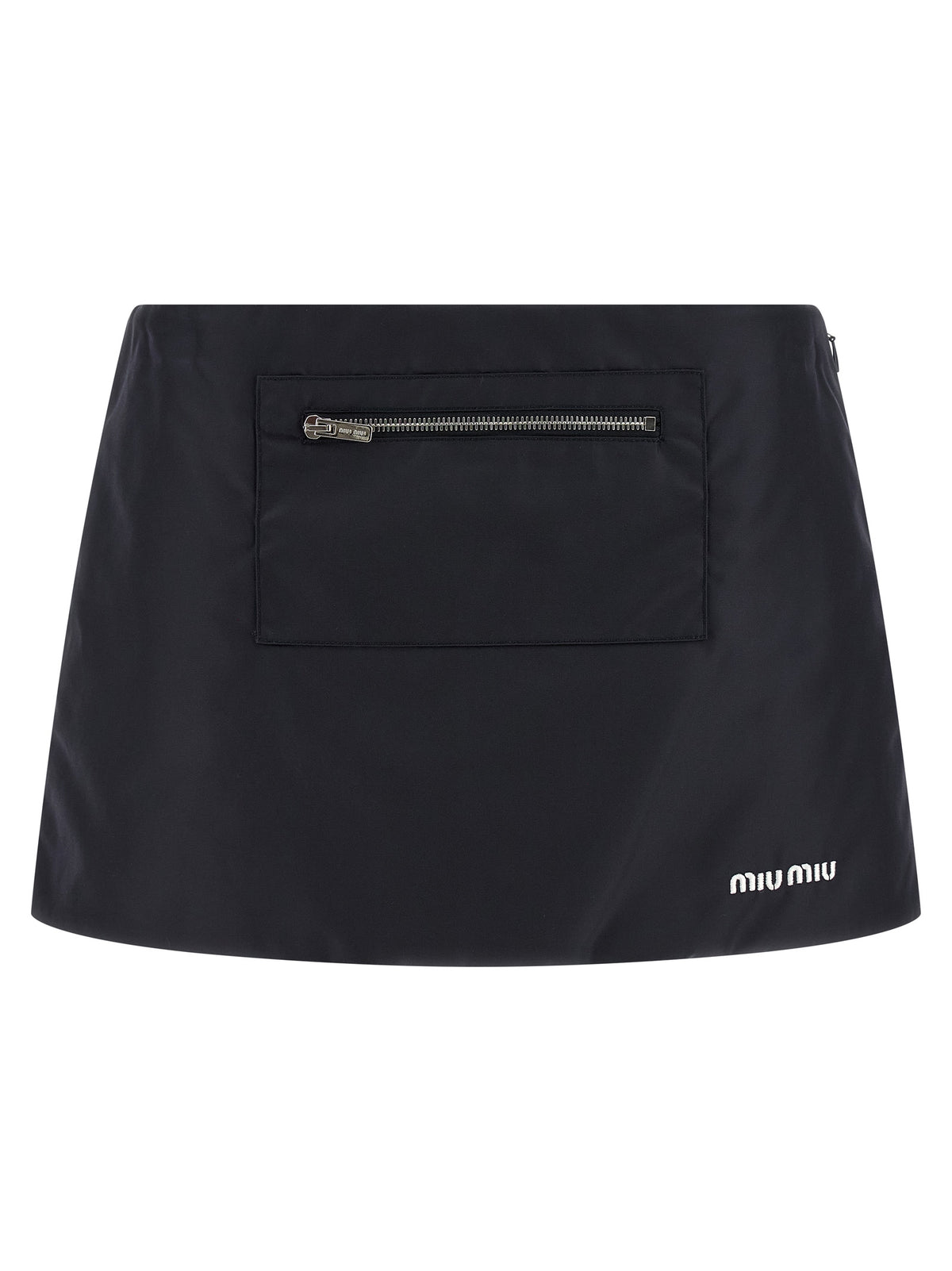 Miu Miu Women Nylon And Fleece Skirt