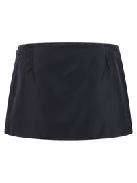 Miu Miu Women Nylon And Fleece Skirt