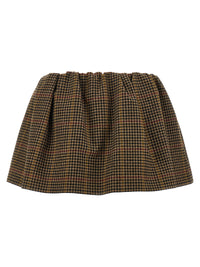 Miu Miu Women Houndstooth Skirt