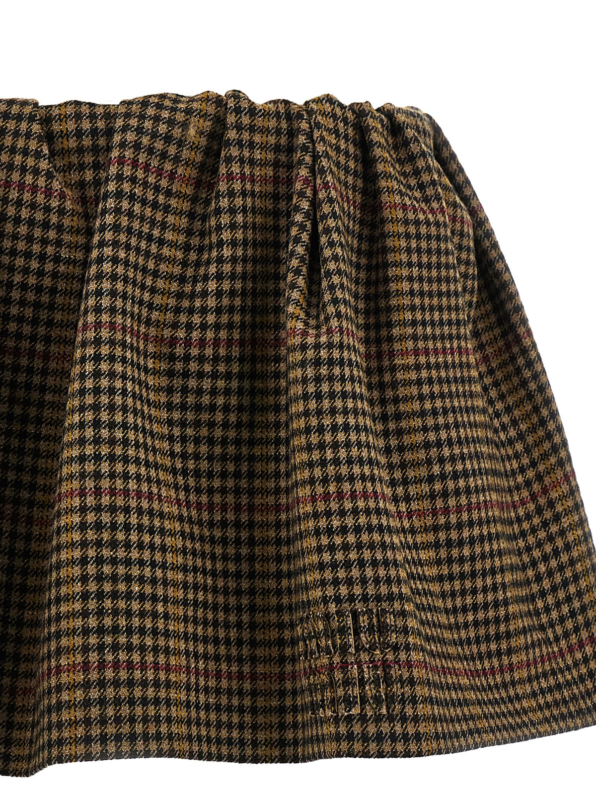 Miu Miu Women Houndstooth Skirt