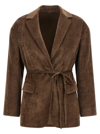 Brunello Cucinelli Women Velvet Blazer