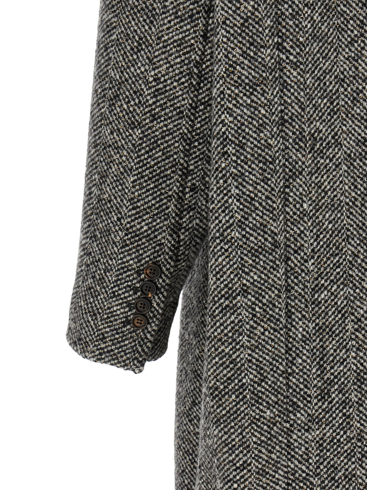 Brunello Cucinelli Women 'Dazzling' Chevron Coat