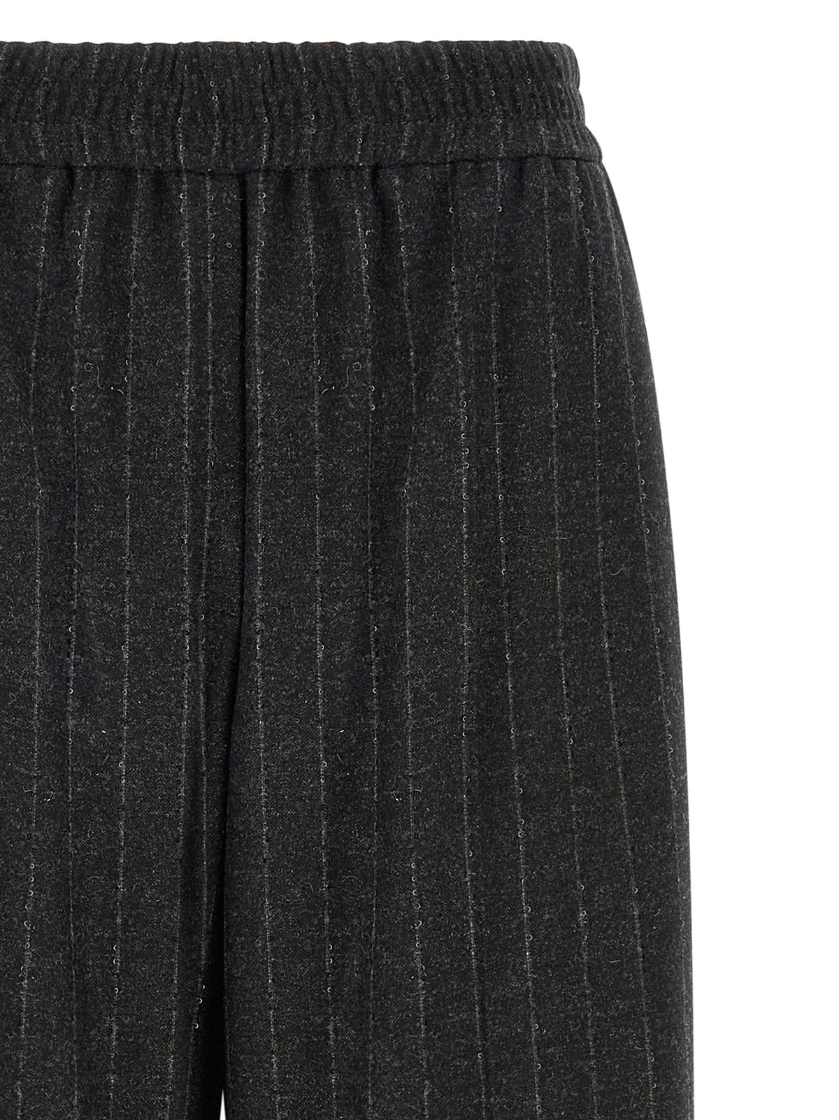 Brunello Cucinelli Women Micro Sequin Pinstripe Pants