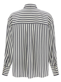 Brunello Cucinelli Women Shirt With Scarf