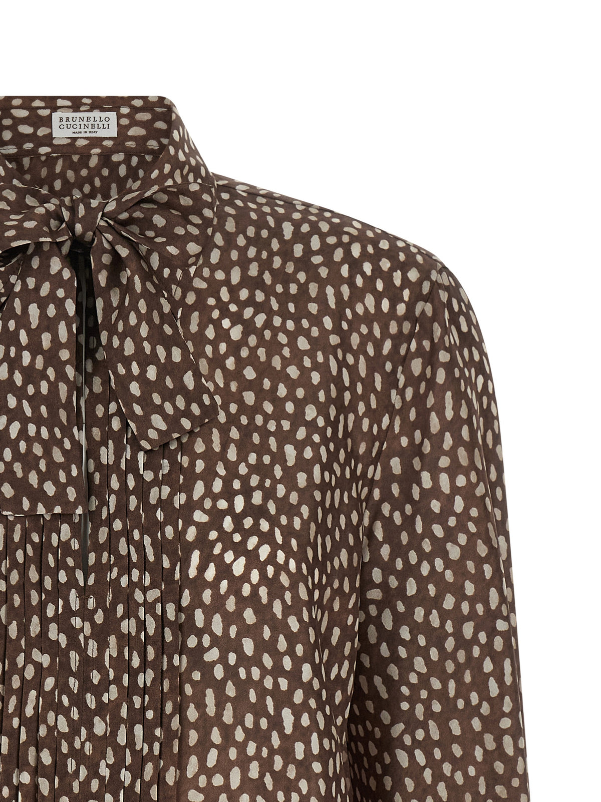 BRUNELLO CUCINELLI Brunello Cucinelli Women Lavallière Collar Shirt