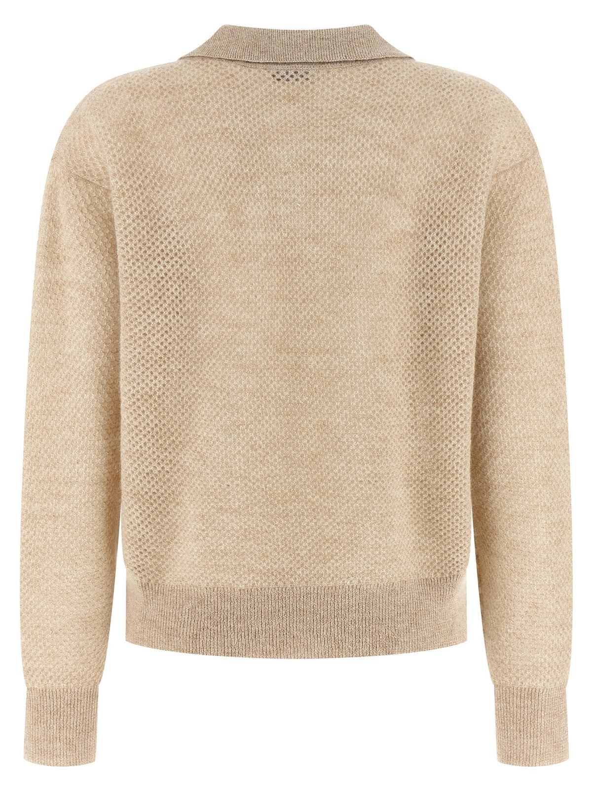 BRUNELLO CUCINELLI Brunello Cucinelli Women Waffle Processing Polo Shirt