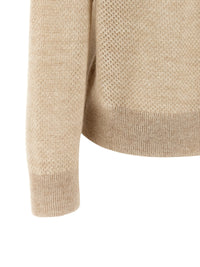 BRUNELLO CUCINELLI Brunello Cucinelli Women Waffle Processing Polo Shirt