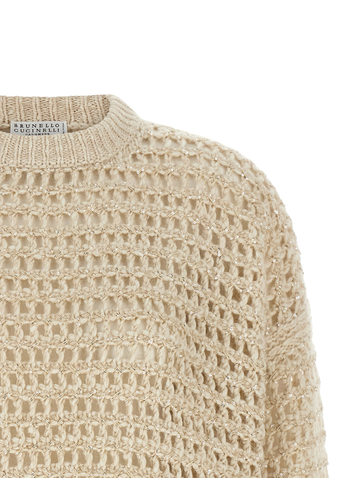 Brunello Cucinelli Women 'Dazzling Braids' Sweater