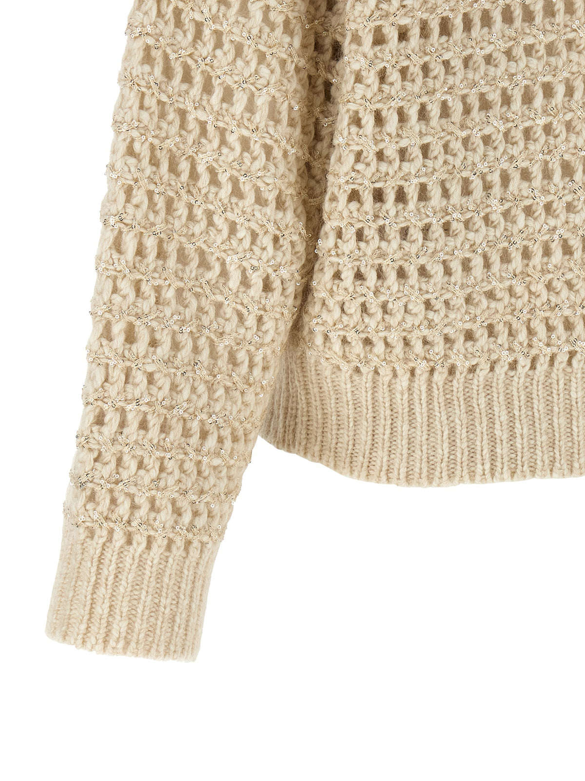 Brunello Cucinelli Women 'Dazzling Braids' Sweater