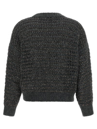 BRUNELLO CUCINELLI Brunello Cucinelli Women 'Dazzling Braids' Sweater