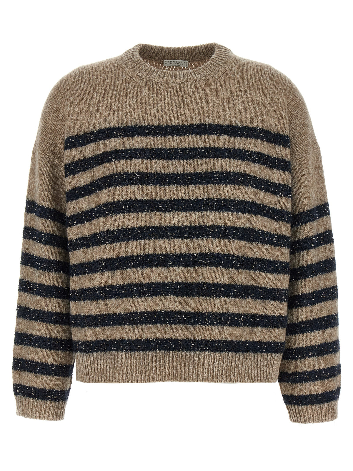 BRUNELLO CUCINELLI Brunello Cucinelli Women 'Dazzling Stripes' Sweater